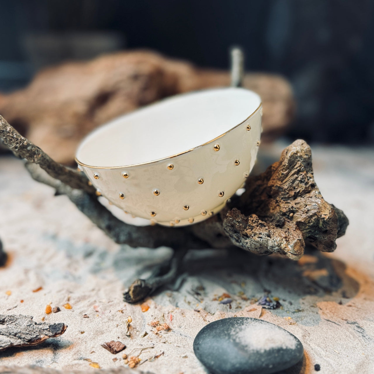 Porcelāna bļodas ZELTA PUMPIŅA