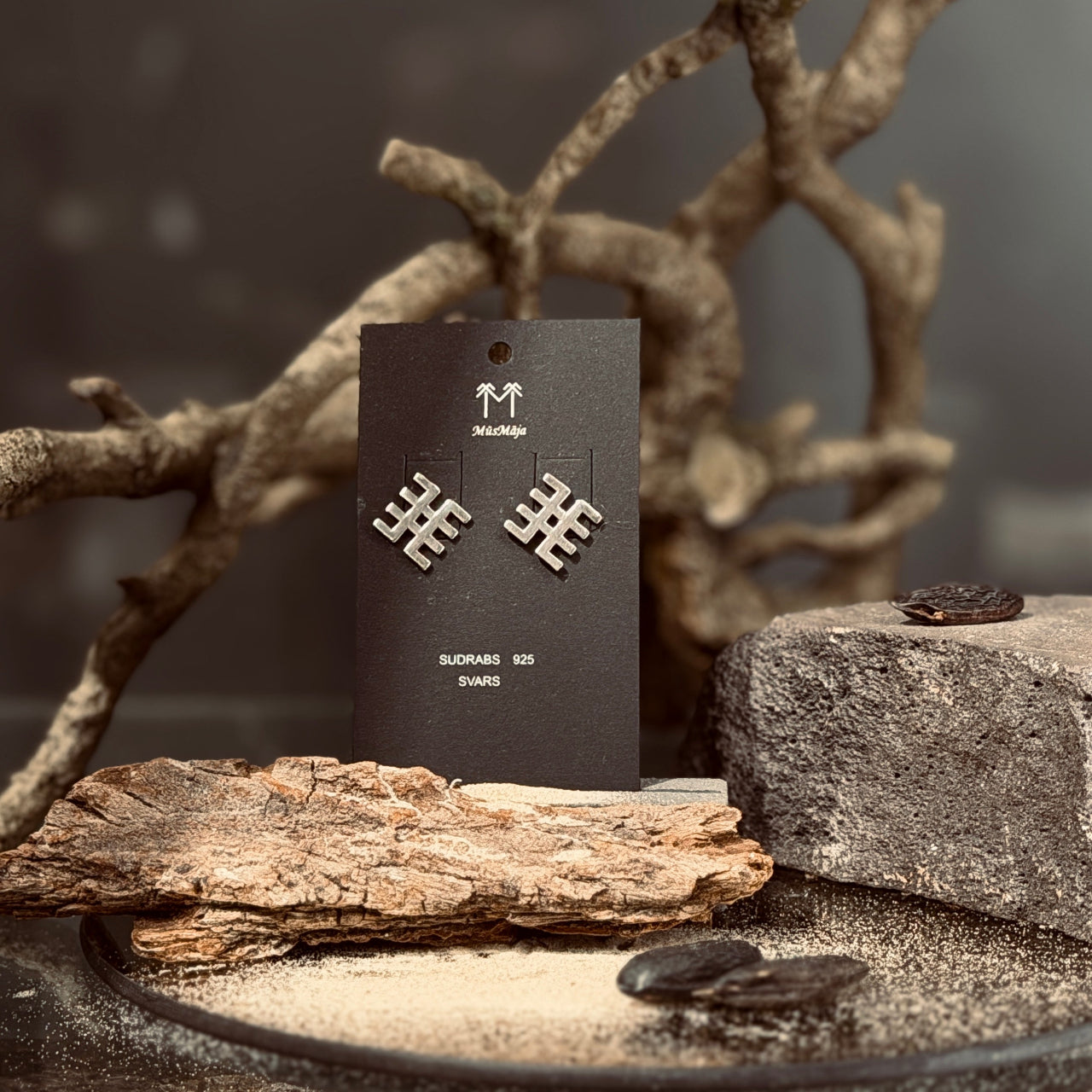 Sudraba auskari ŪSIŅŠ