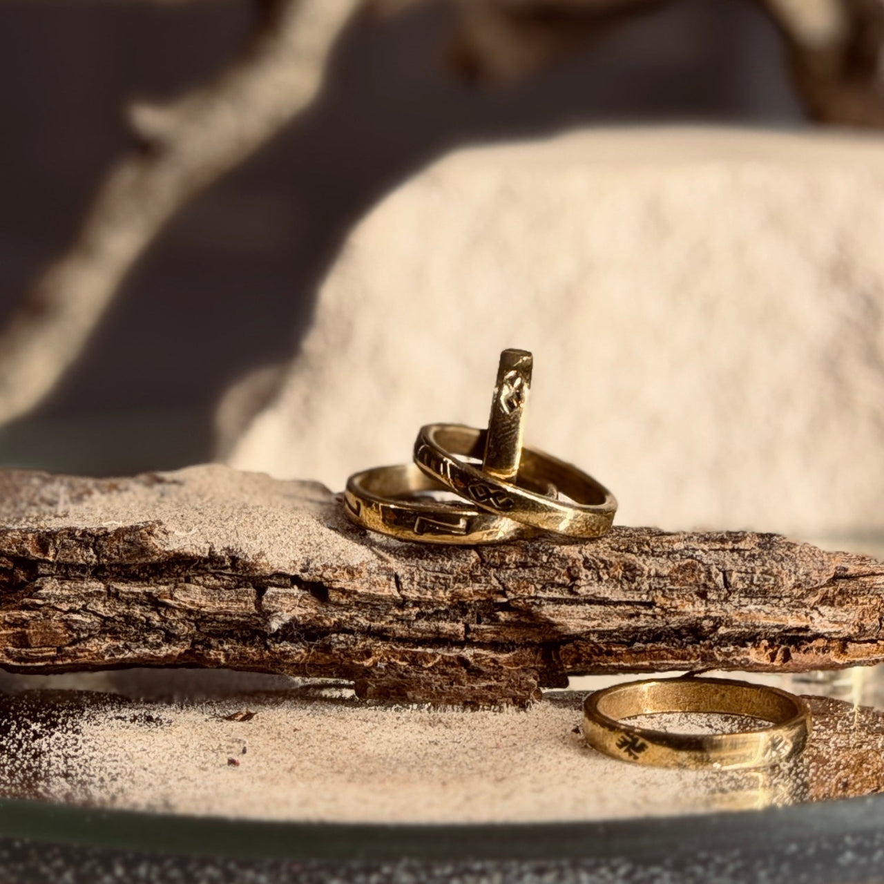 Misiņa gredzeni LATVIEŠU SPĒKA ZĪMES