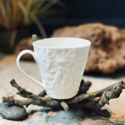Porcelāna krūzes ELEGANTAIS BURZĪJUMS un apakštasītes