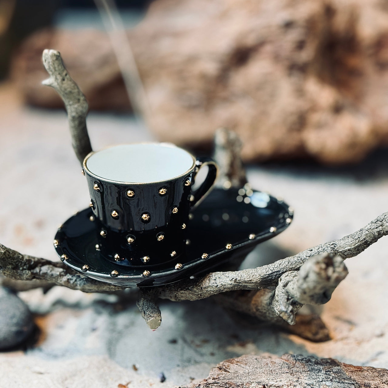 Espresso porcelāna komplekts ZELTA PUMPIŅA