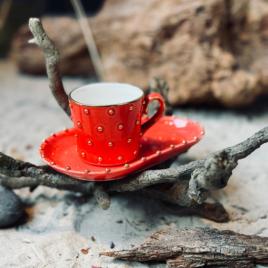 Espresso porcelāna komplekts ZELTA PUMPIŅA