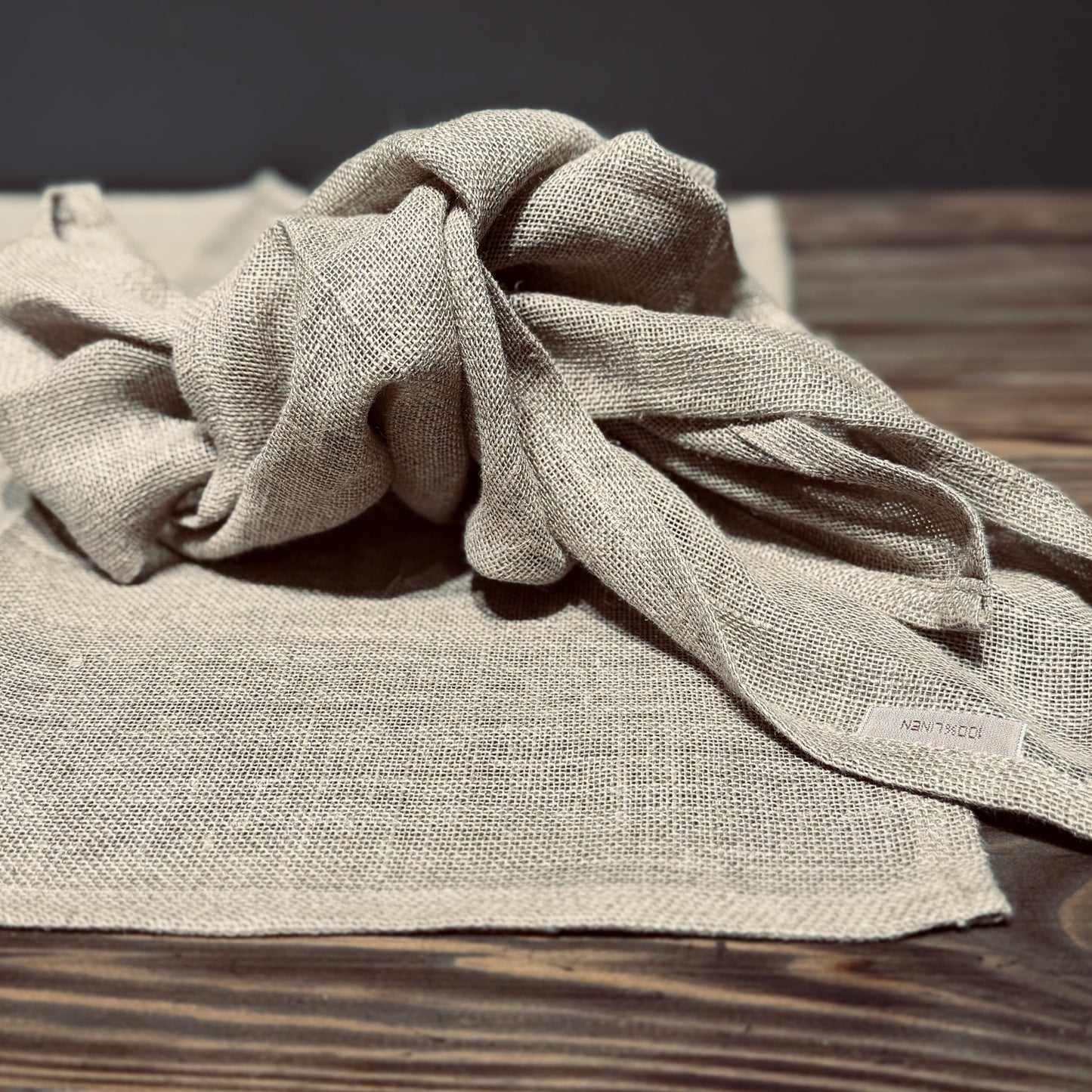 Austas lina galda salvetes