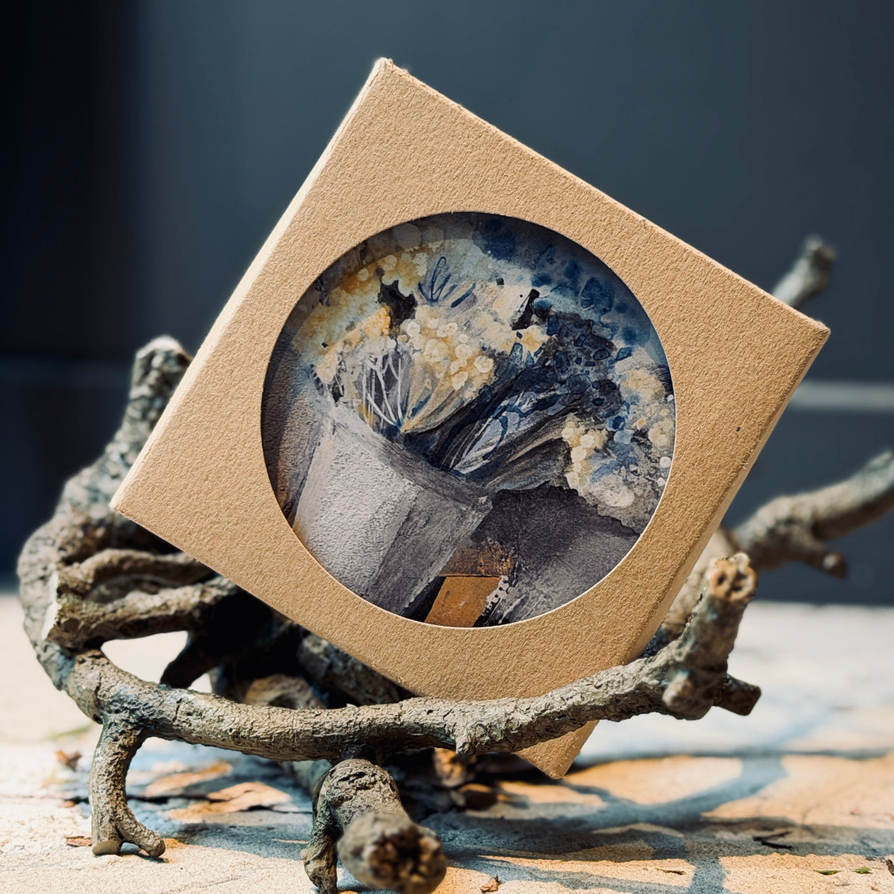 Glāzes un krūzes paliktnis ZIEDĒŠANAS PRIEKS