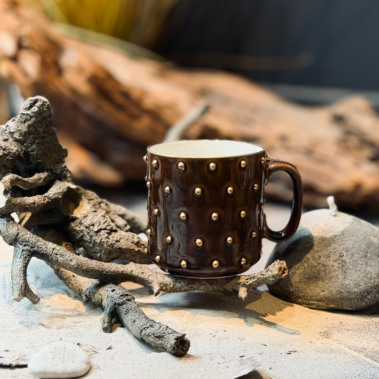 Porcelāna krūzes ZELTA PUMPIŅA