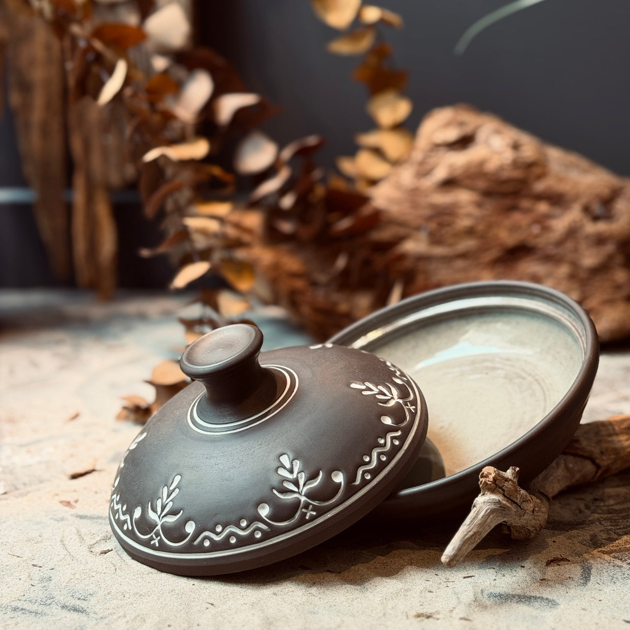 Keramikas sviesta trauki SAULE