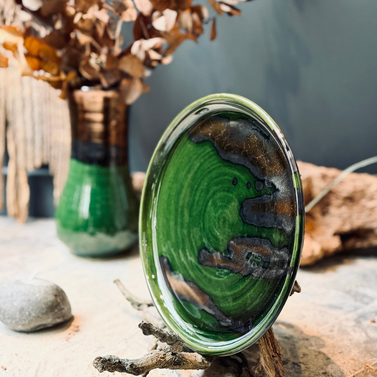 Keramikas šķīvji BRONZA