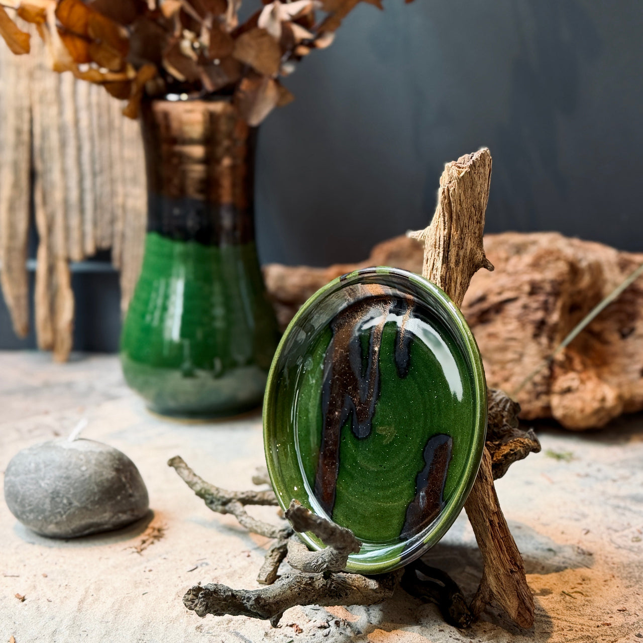 Keramikas šķīvji BRONZA