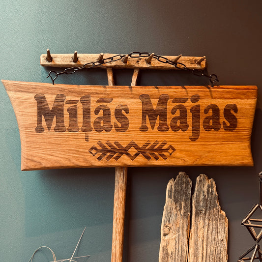 Ozolkoka izkārtne MĀJAS