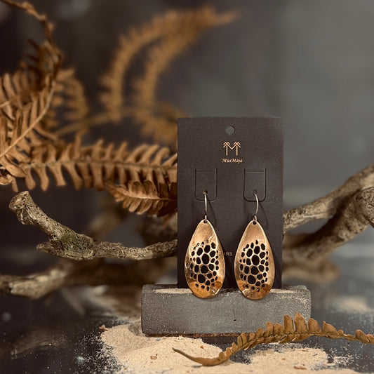 Bronzas auskari VĒJA STABULES