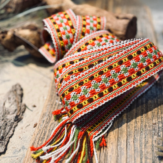 Austa tautastērpa josta KRUSTPILS