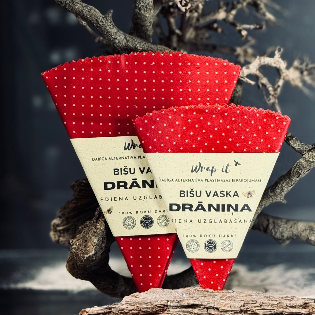 Bišu vaska drāniņas