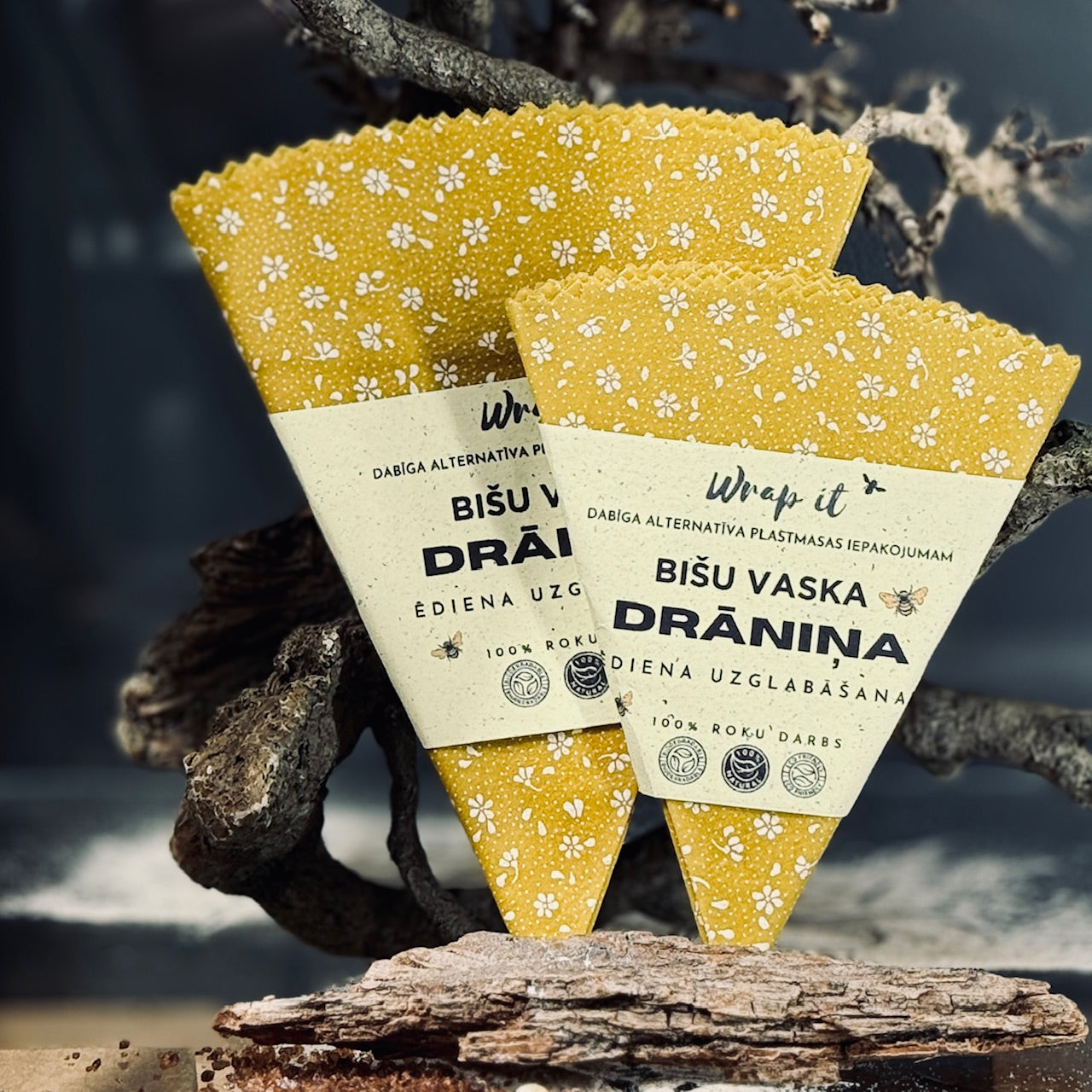 Bišu vaska drāniņas