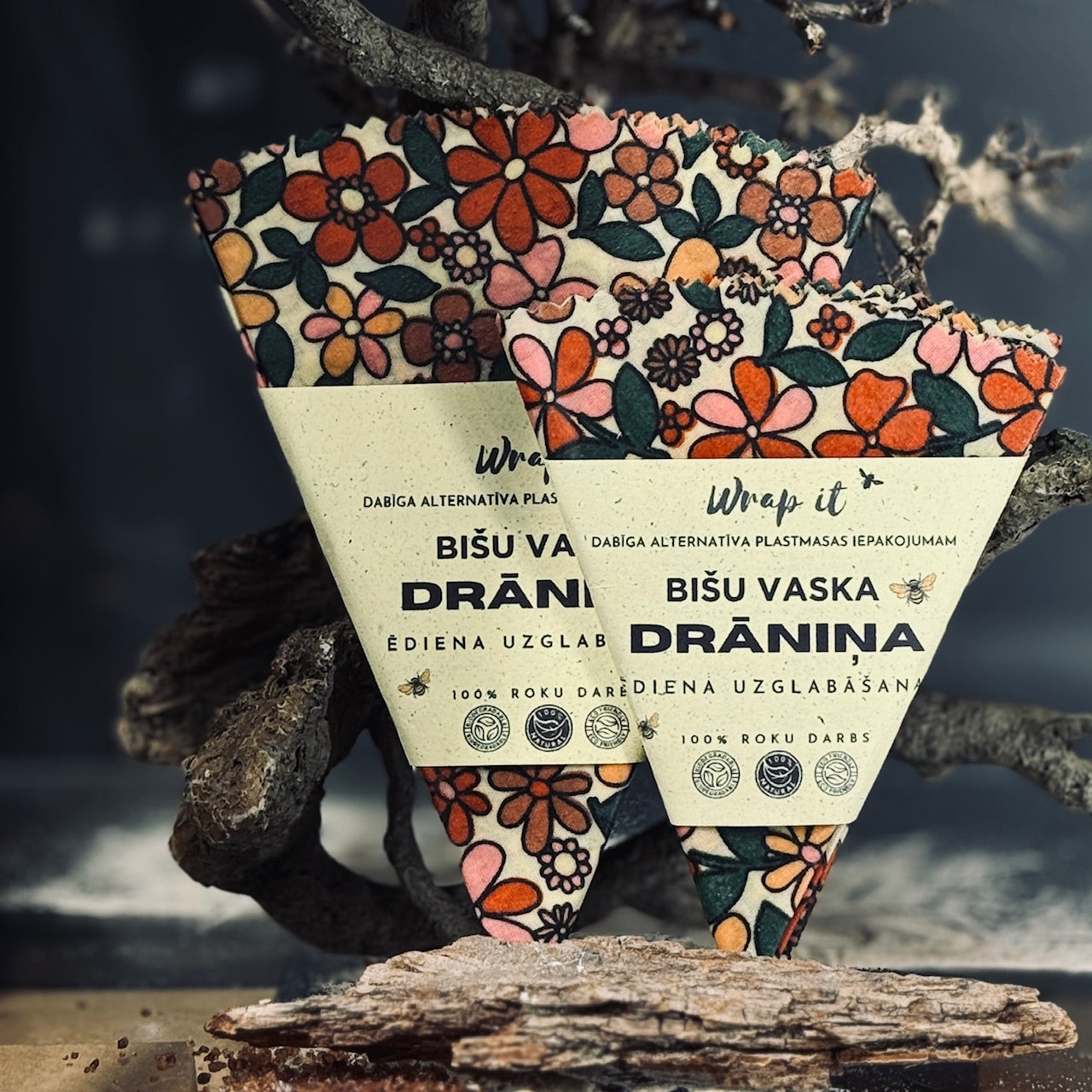 Bišu vaska drāniņas