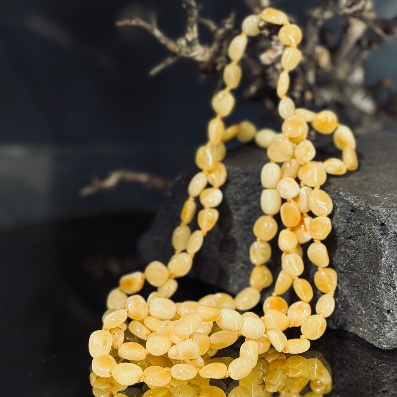 Dzintara krelles bērniem DZINTARA GABALIŅŠ