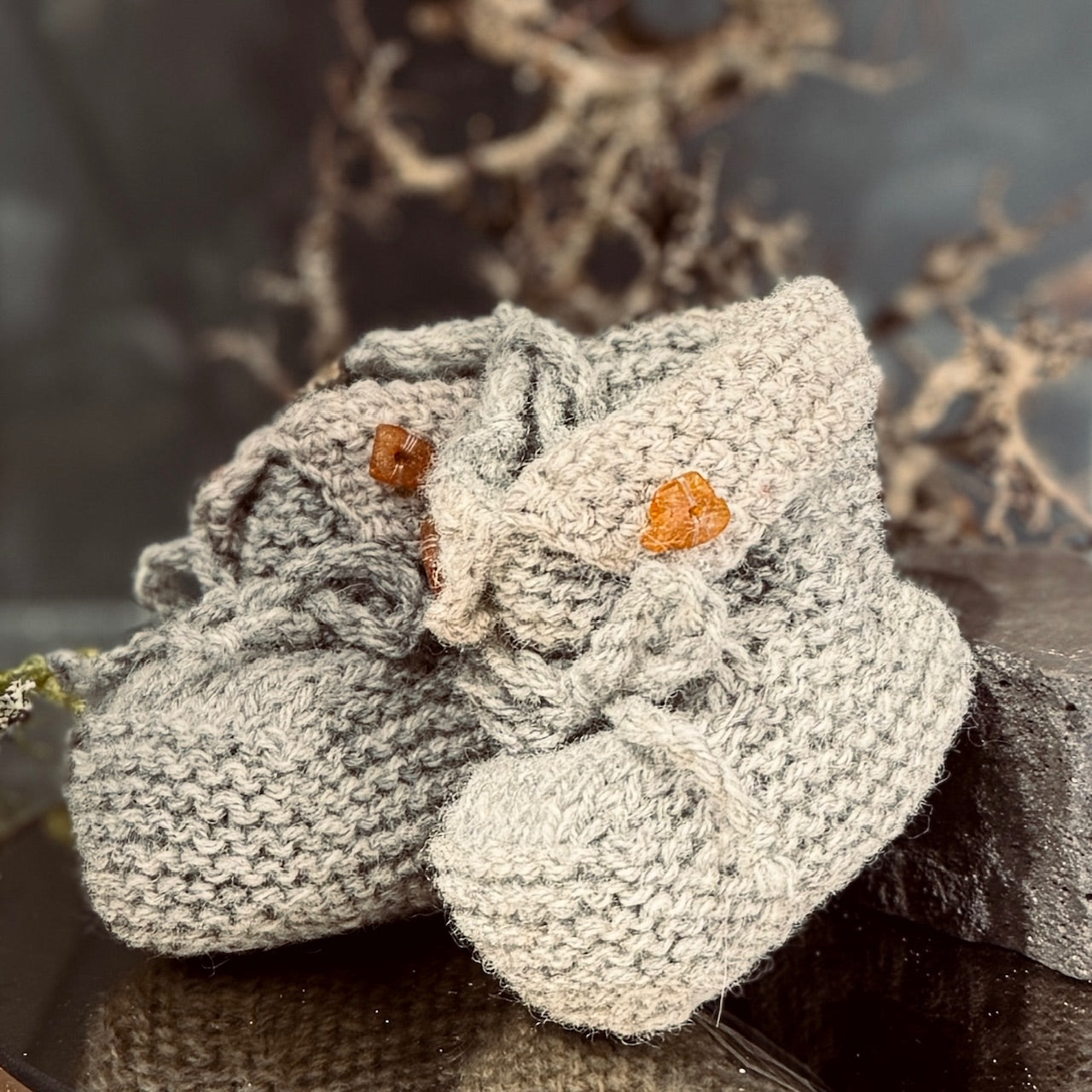 Zīdaiņa vilnas zābaciņi DZINTARA POGA