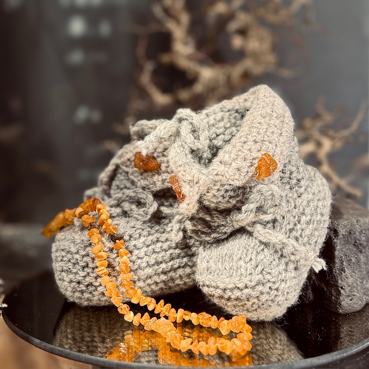 Zīdaiņa vilnas zābaciņi DZINTARA POGA