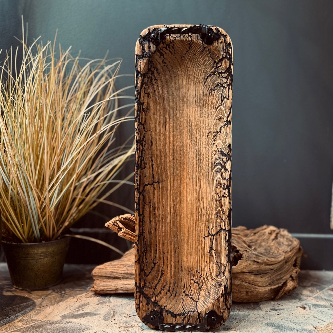 Ozolkoka GREBTA paplāte ar rokturiem ZARS