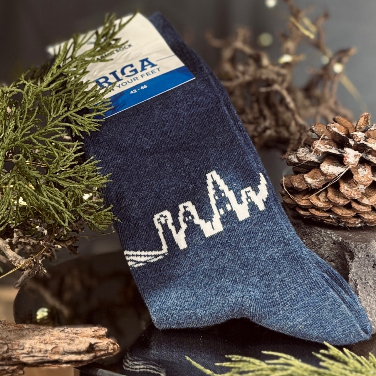 Kokvilnas zeķes RĪGA