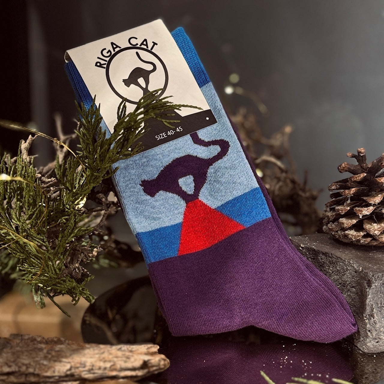 Kokvilnas zeķes RĪGA