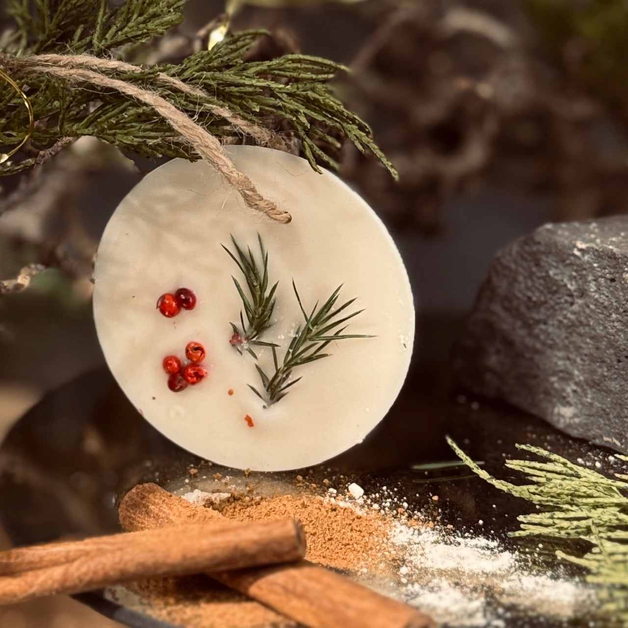 Sojas vaska aromatizētājs ZIEMASSVĒTKU RIPA