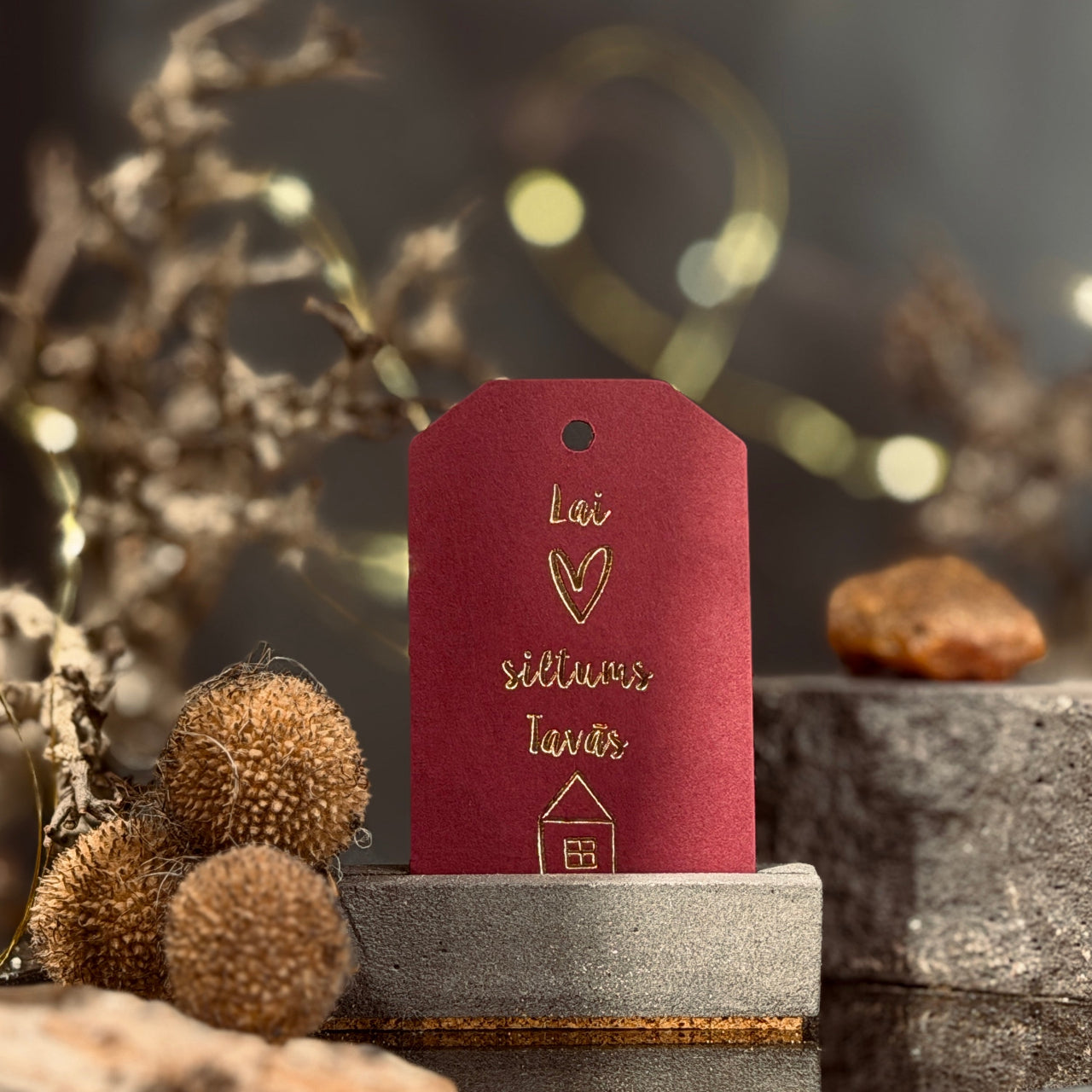 Dāvanu zīmīte MĀJAS