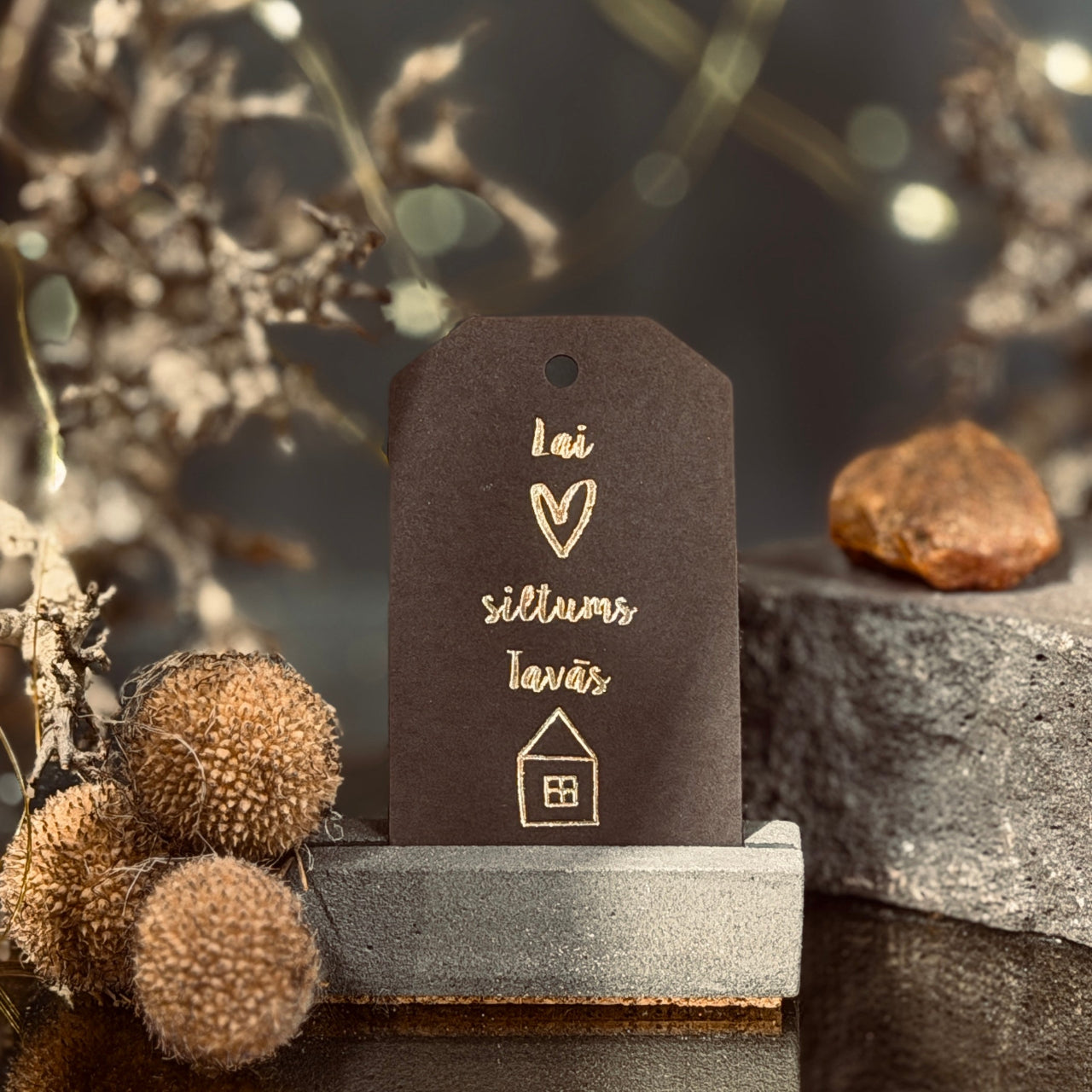 Dāvanu zīmīte MĀJAS