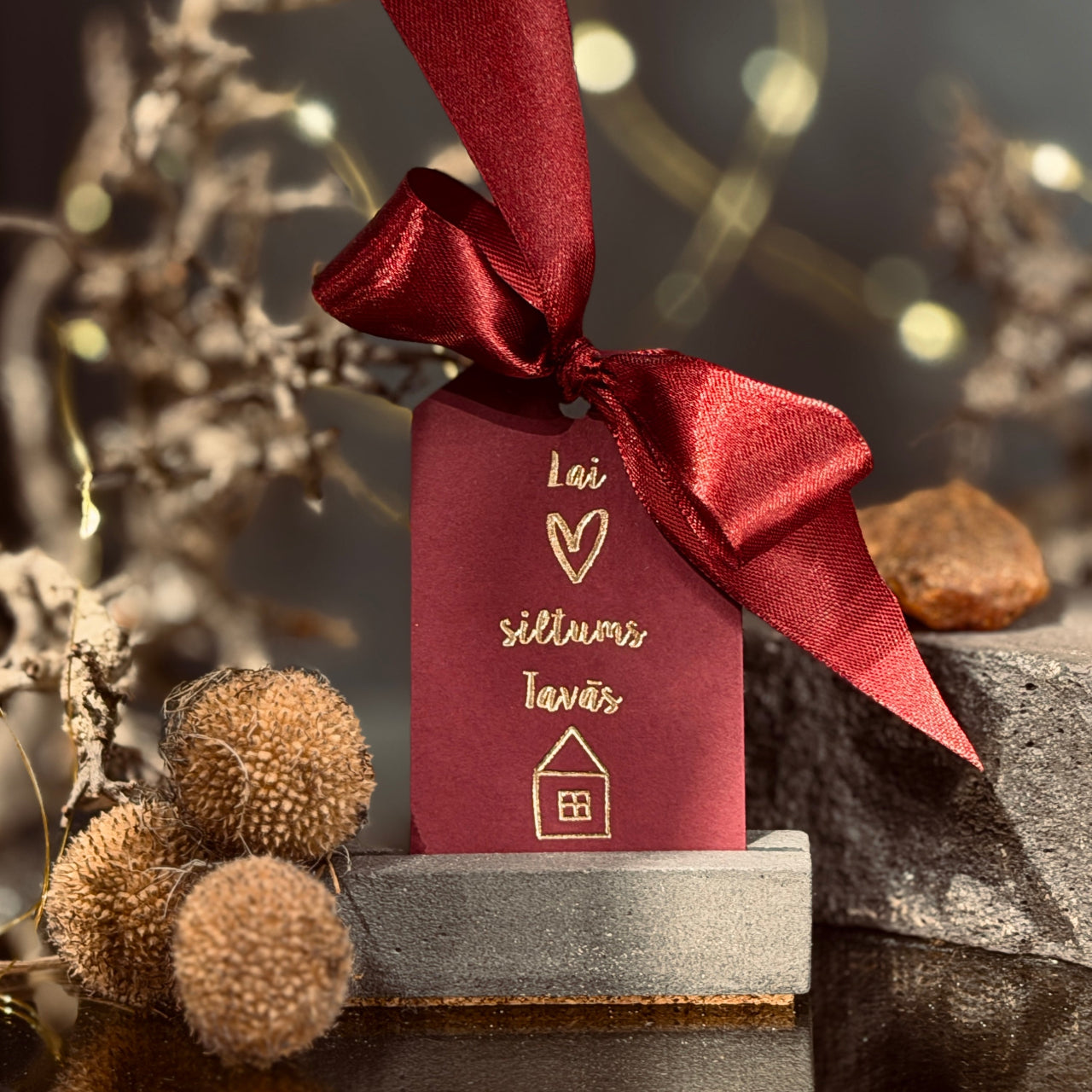 Dāvanu zīmīte MĀJAS