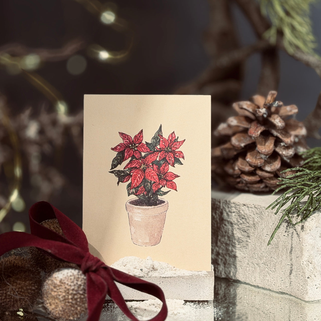 ZIEMAS mazās apsveikuma kartītes