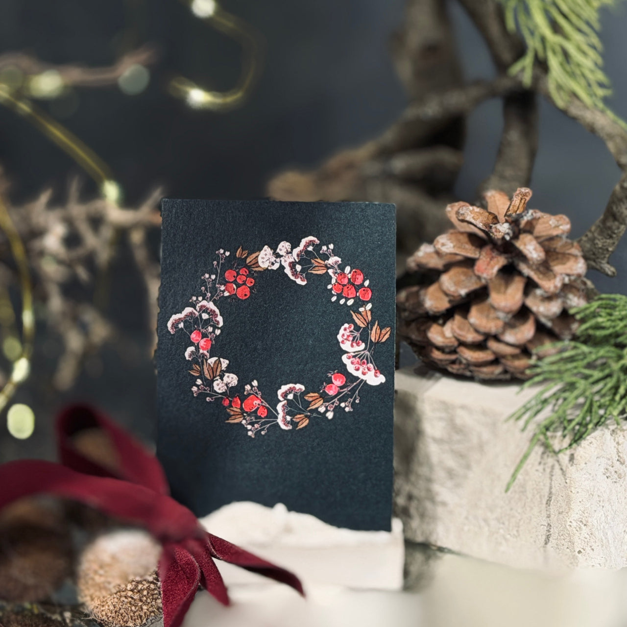 ZIEMAS mazās apsveikuma kartītes