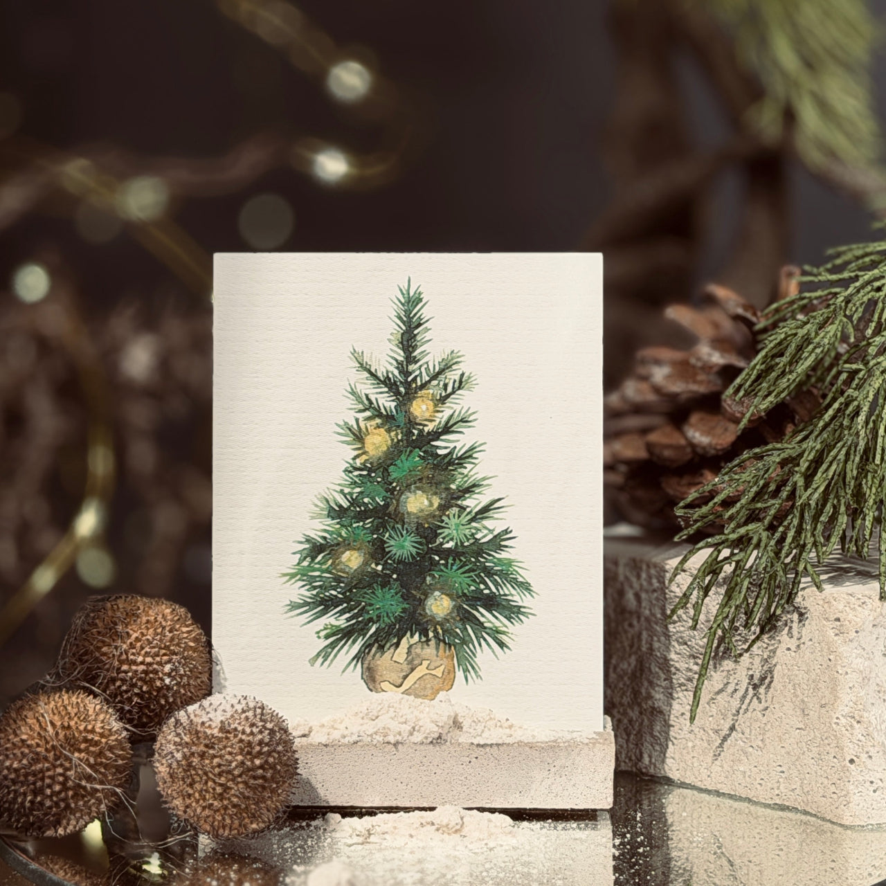 ZIEMAS mazās apsveikuma kartītes