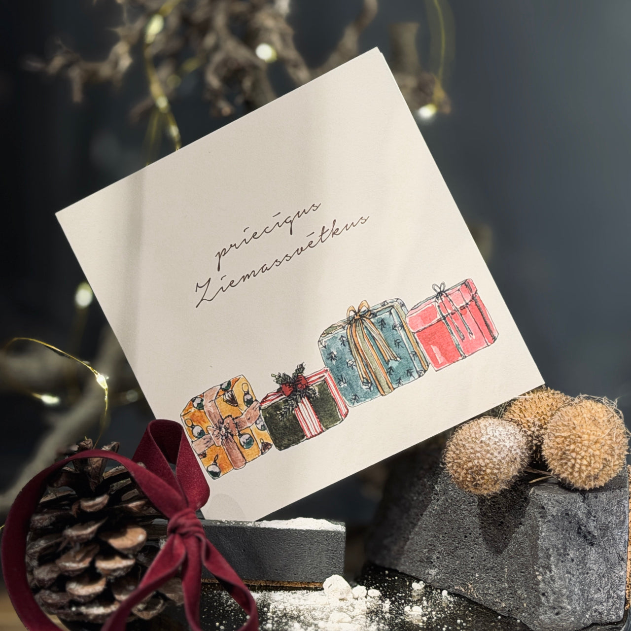 ZIEMAS apsveikuma kartītes