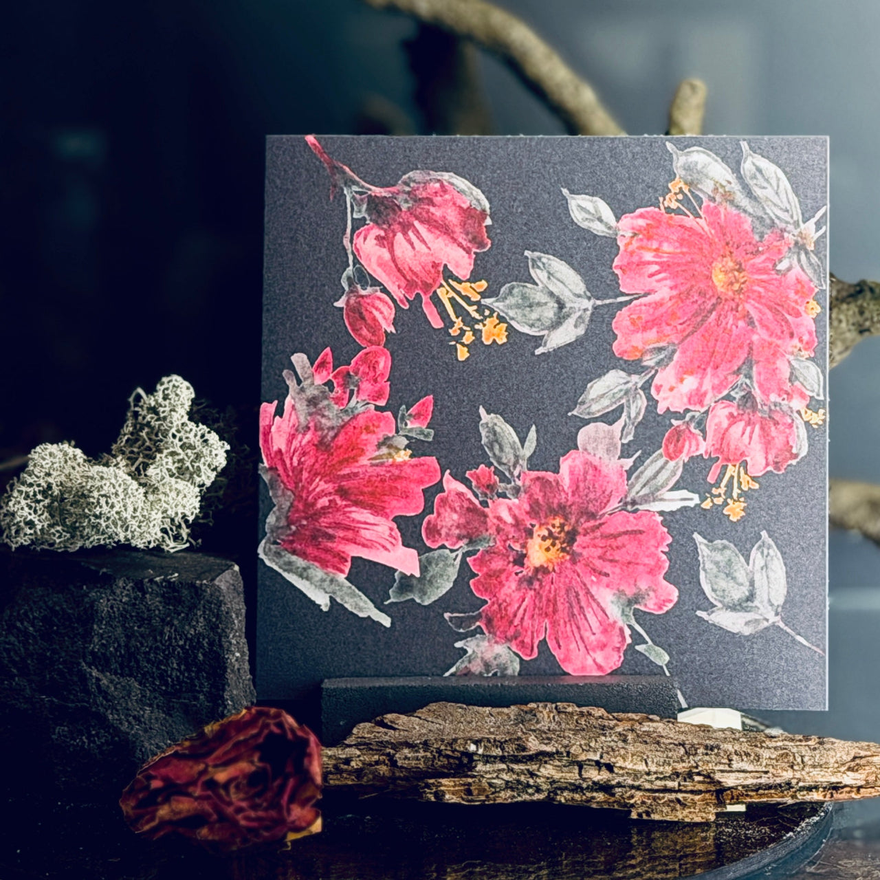 Apsveikuma kartītes ZIEDĒŠANA, atveramas