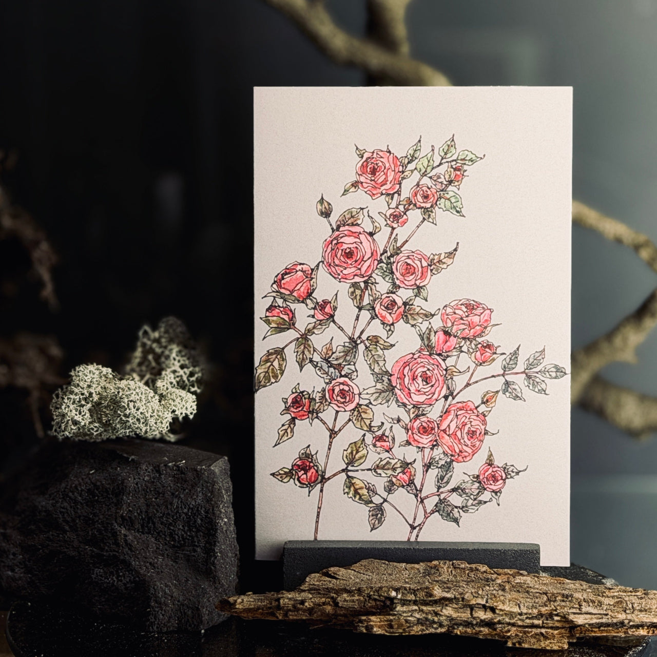 Apsveikuma kartītes ZIEDĒŠANA, atveramas