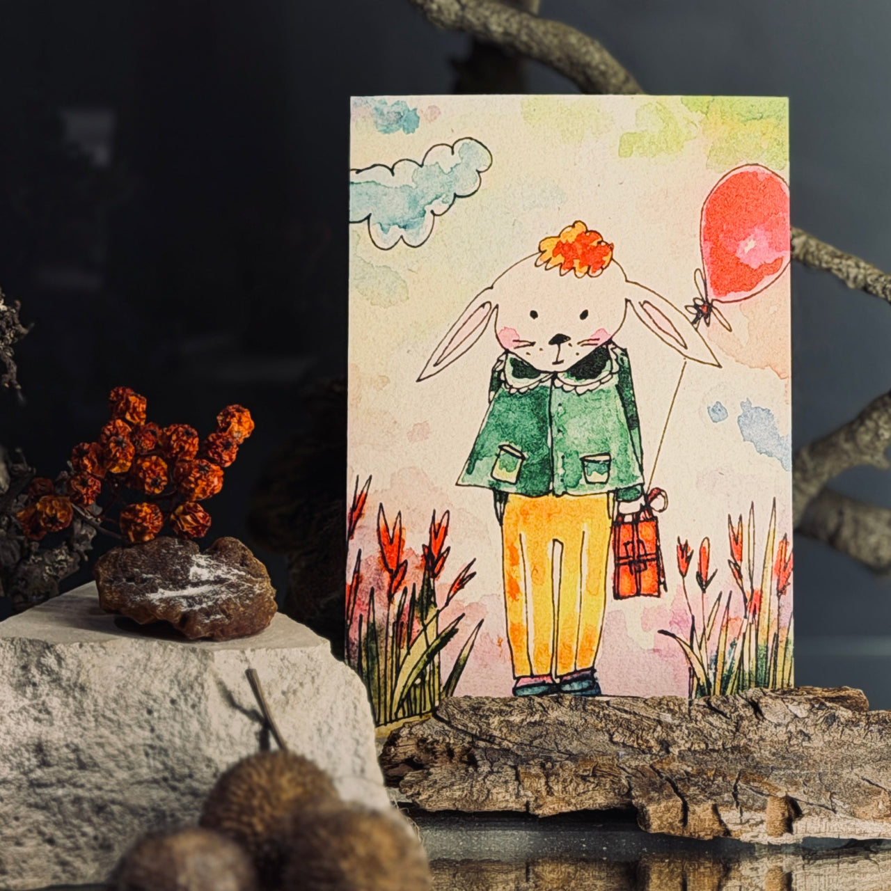 Apsveikuma kartītes ZIEDĒŠANA