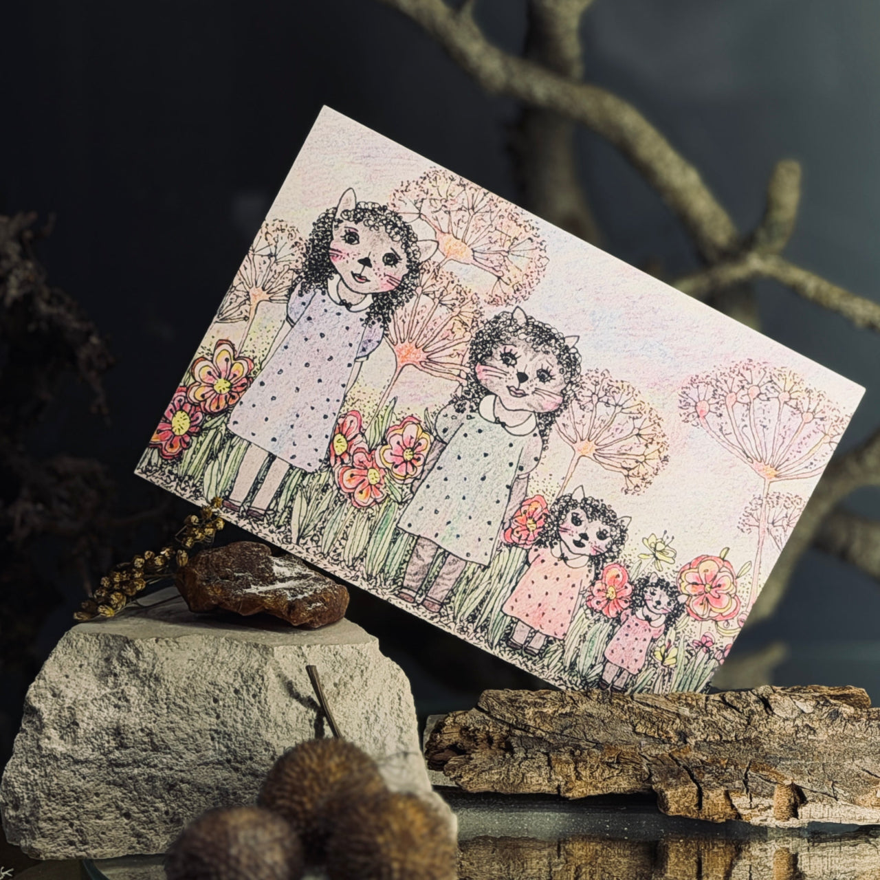 Apsveikuma kartītes ZIEDĒŠANA