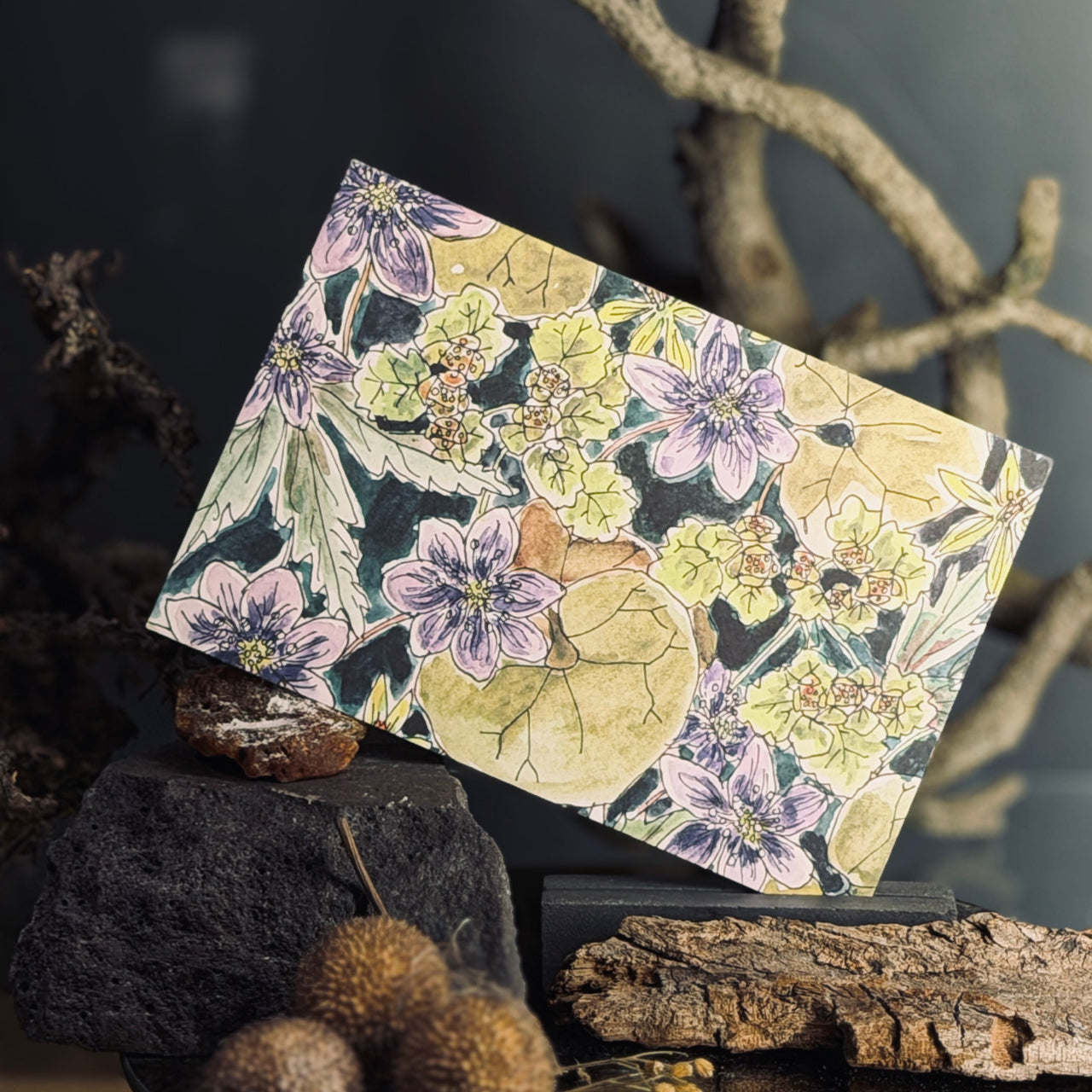 Apsveikuma kartītes ZIEDĒŠANA