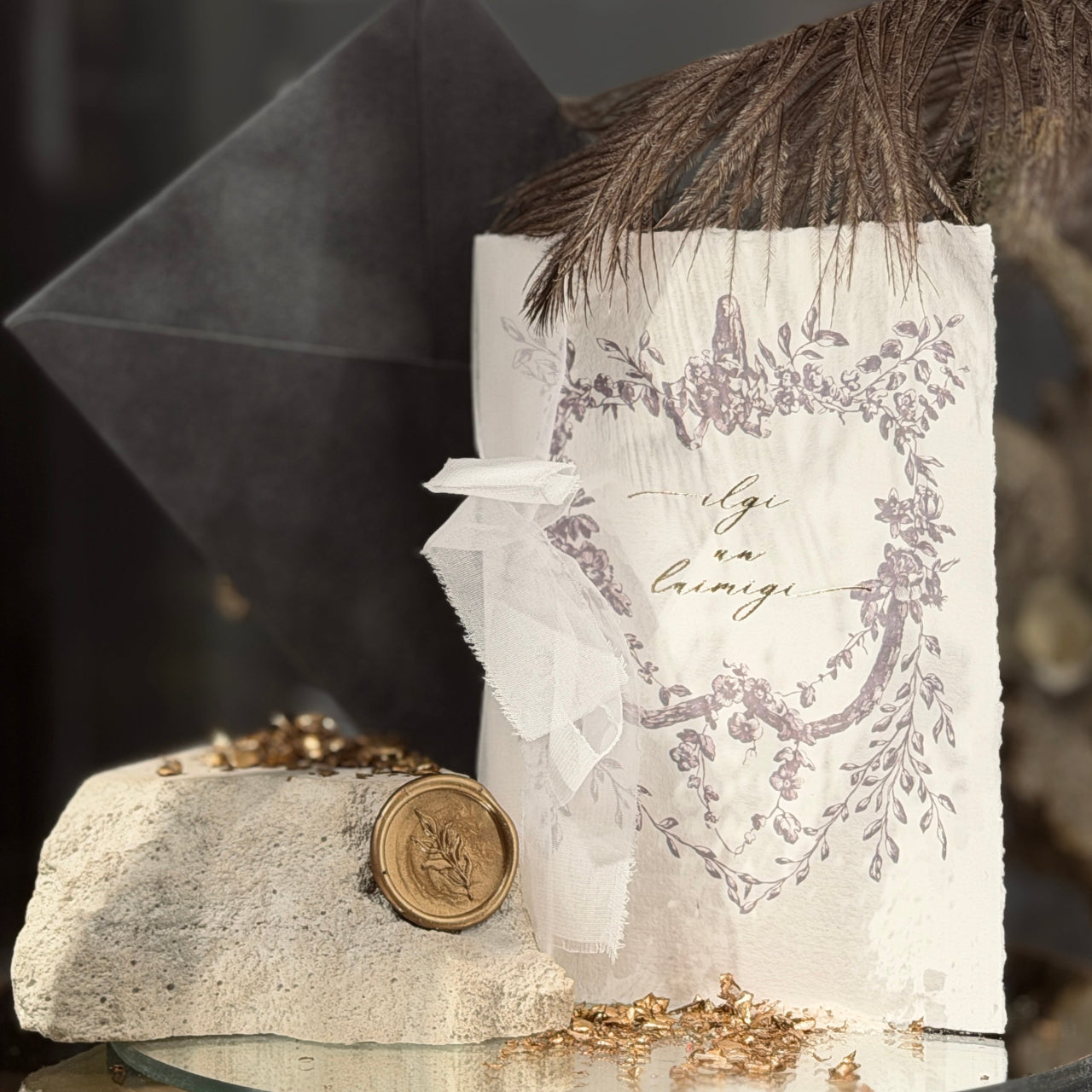 Apsveikuma kartīte ILGI un LAIMĪGI