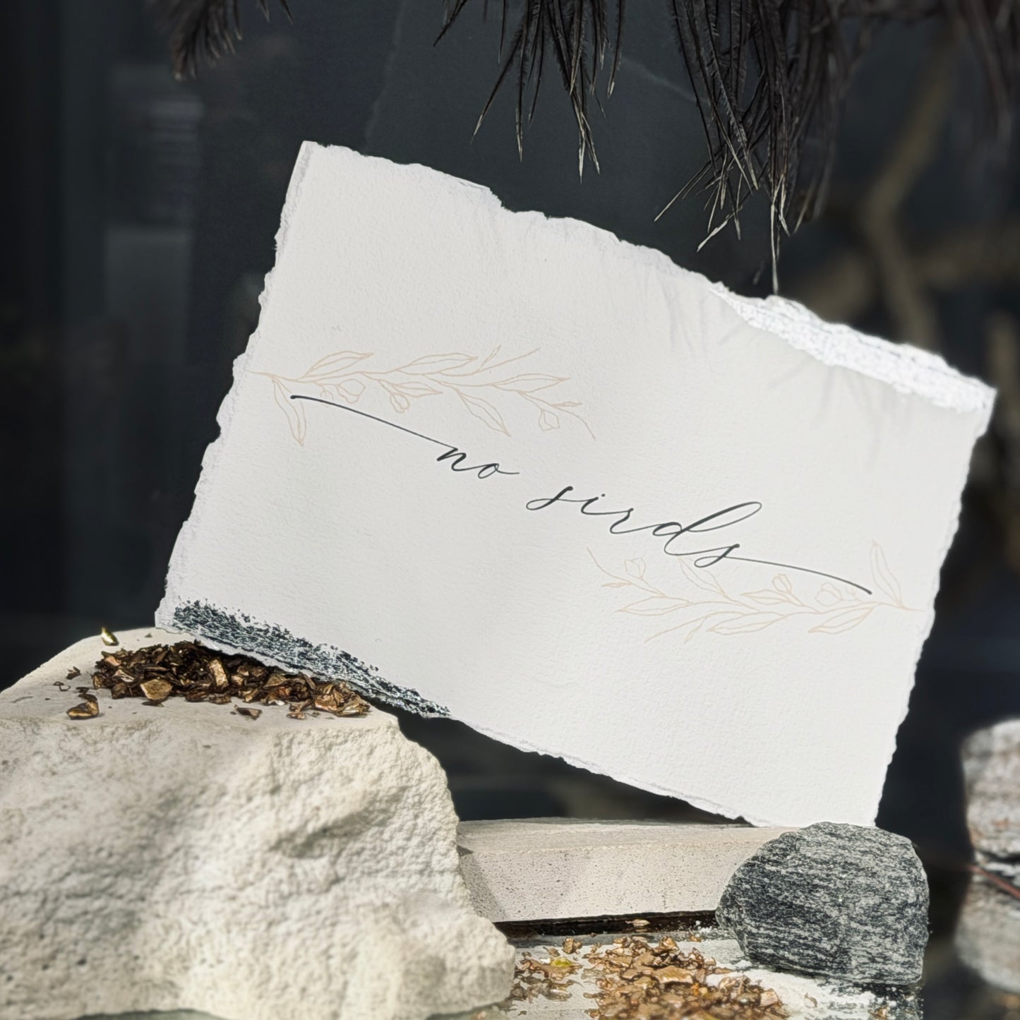 Apsveikuma kartīte NO SIRDS