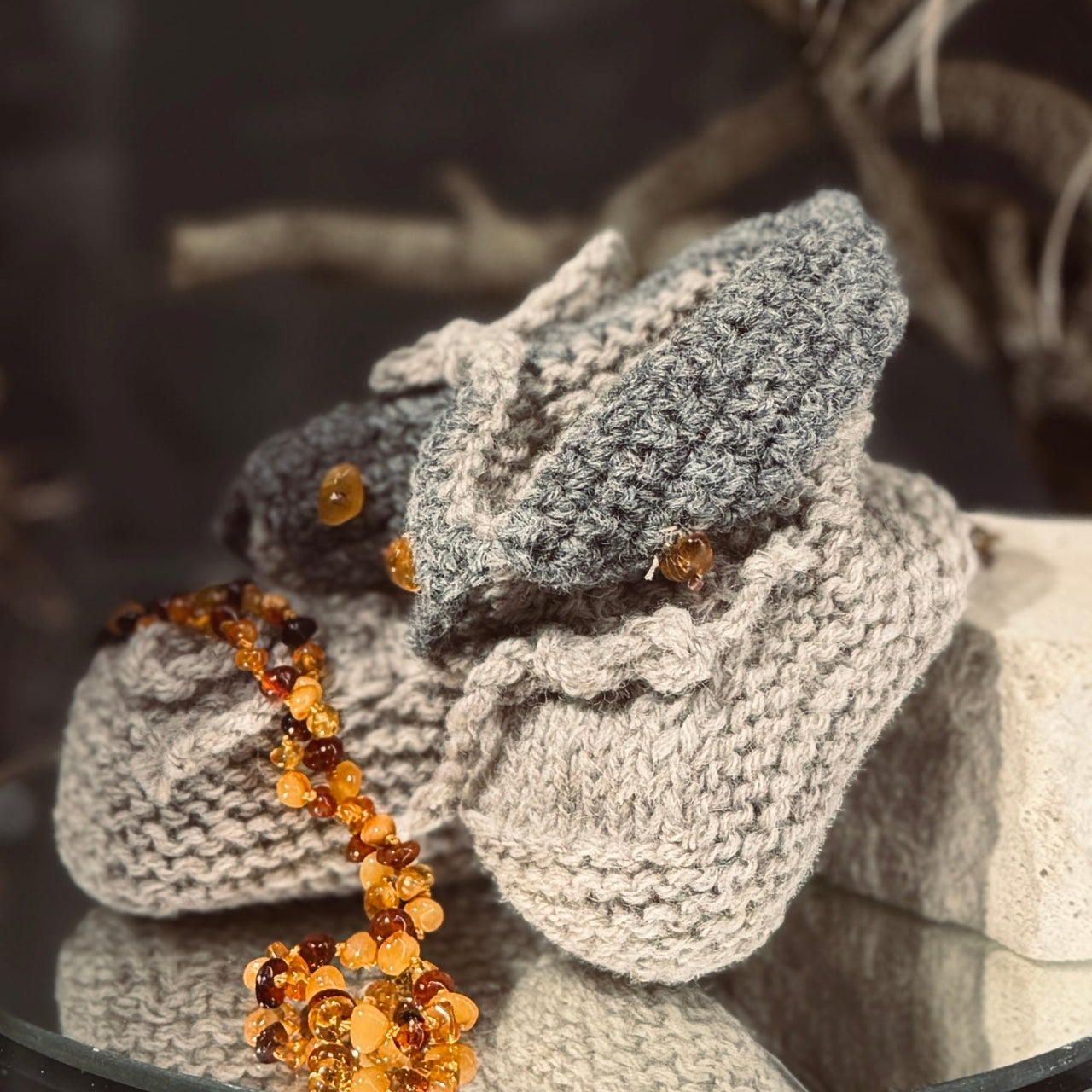 Zīdaiņa vilnas zābaciņi DZINTARA POGA