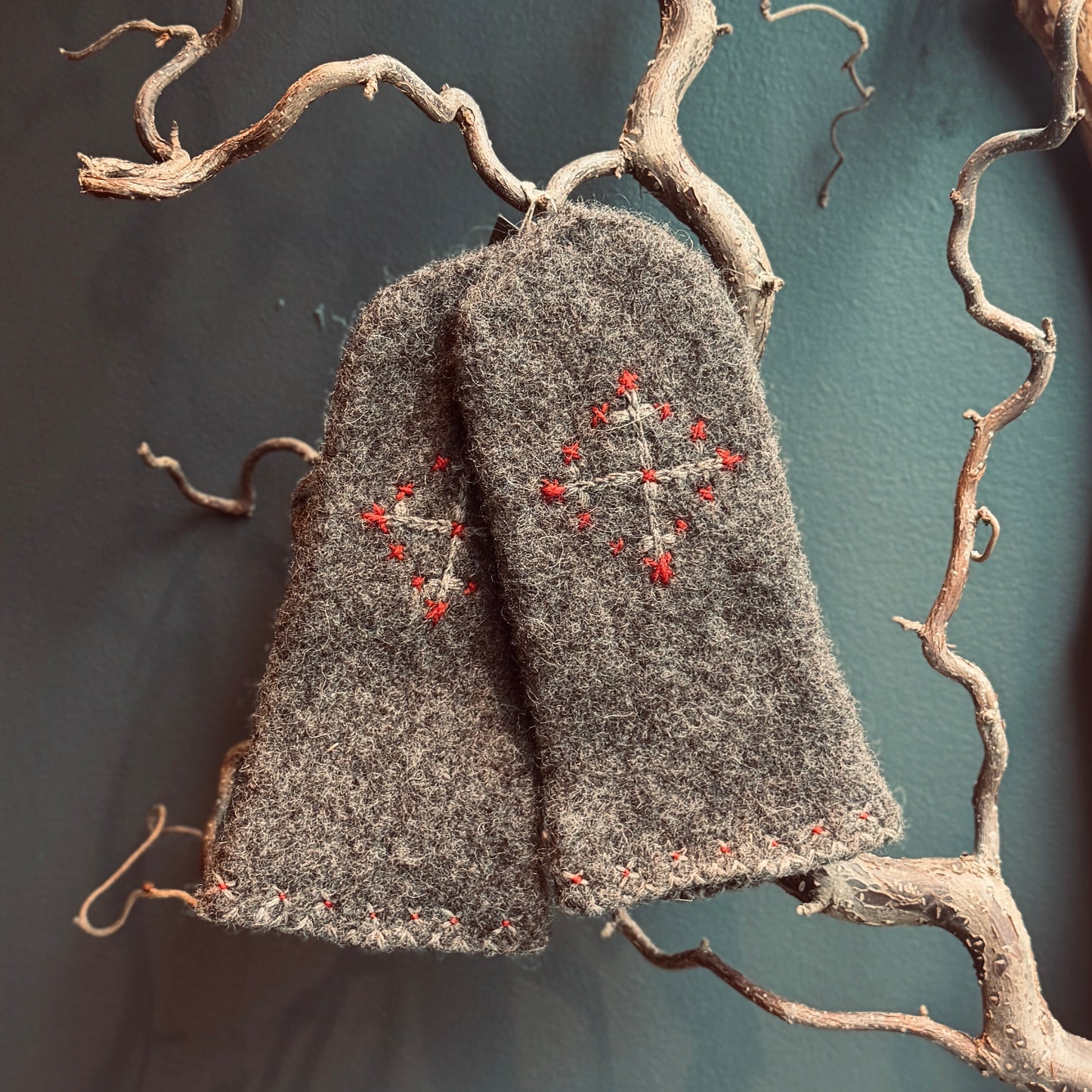 Aitas veltas vilnas cimdi DŪRAINIS