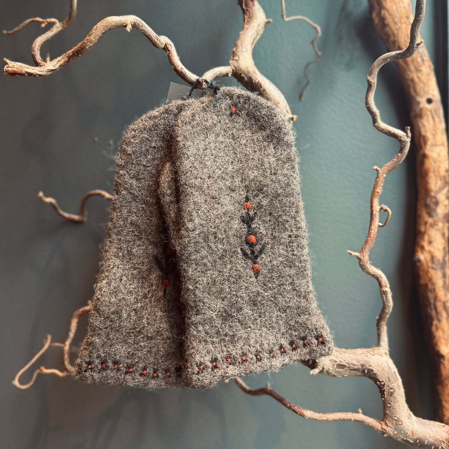 Aitas veltas vilnas cimdi DŪRAINIS