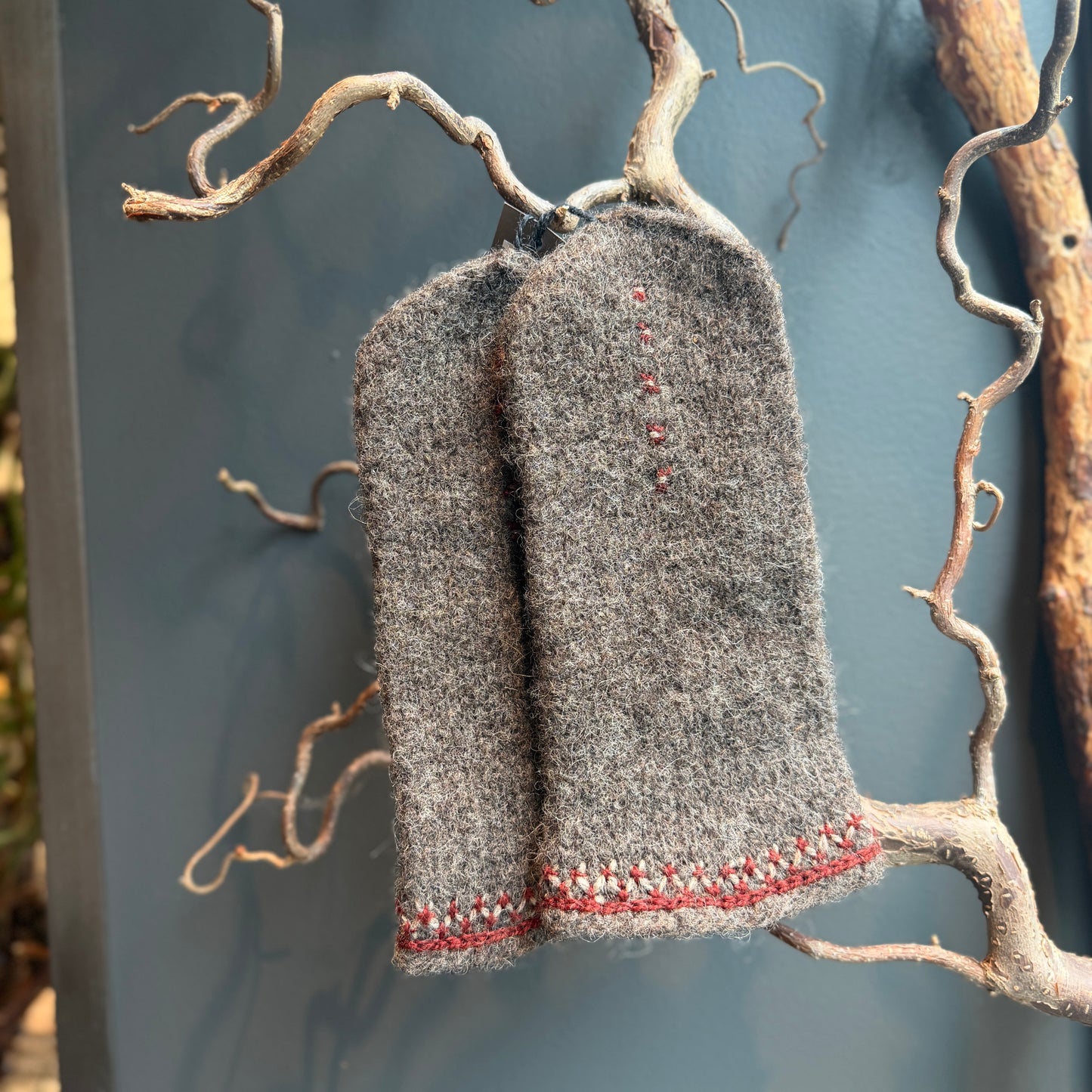 Aitas veltas vilnas cimdi DŪRAINIS