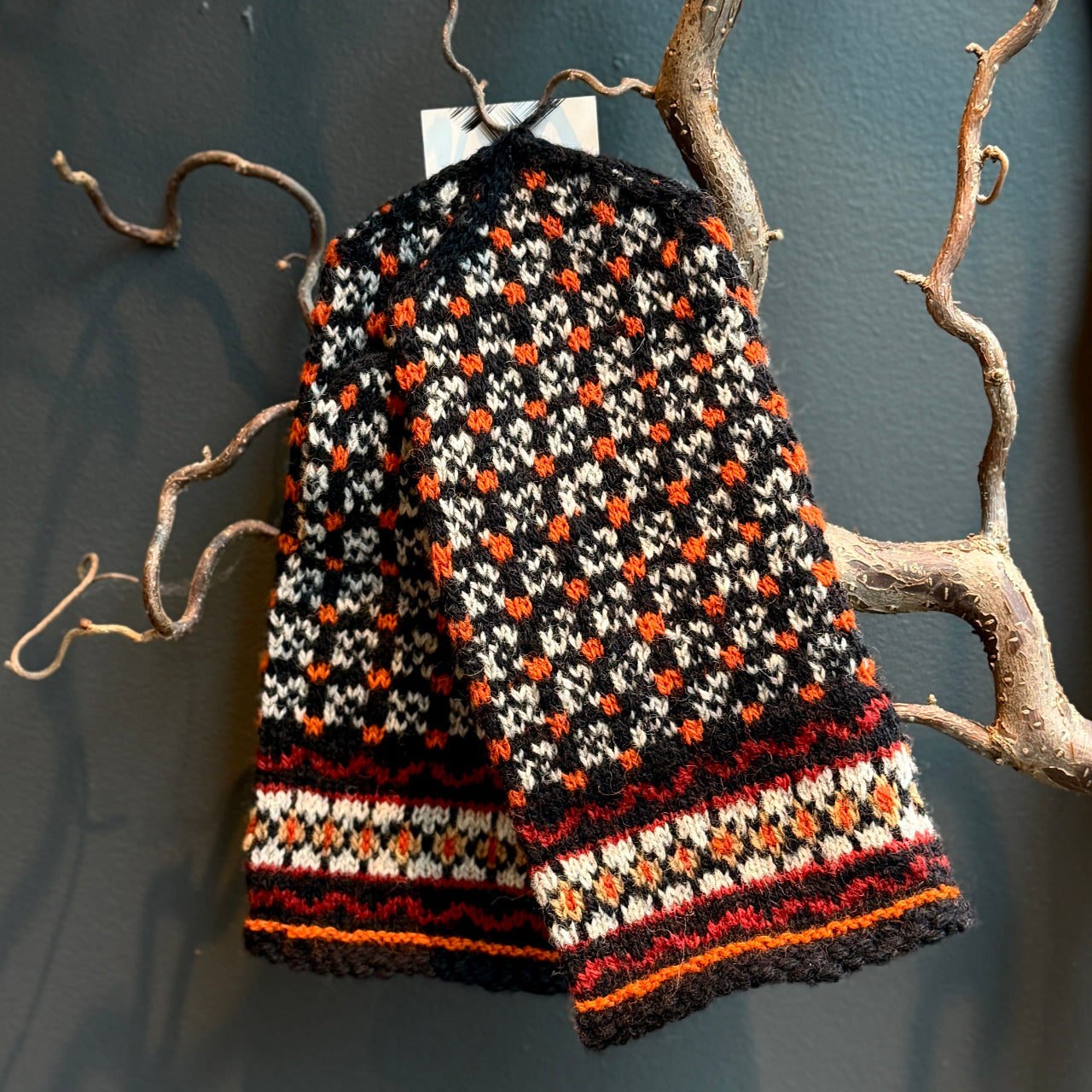 Adīti rakstaini vilnas dūraiņi RAKSTS